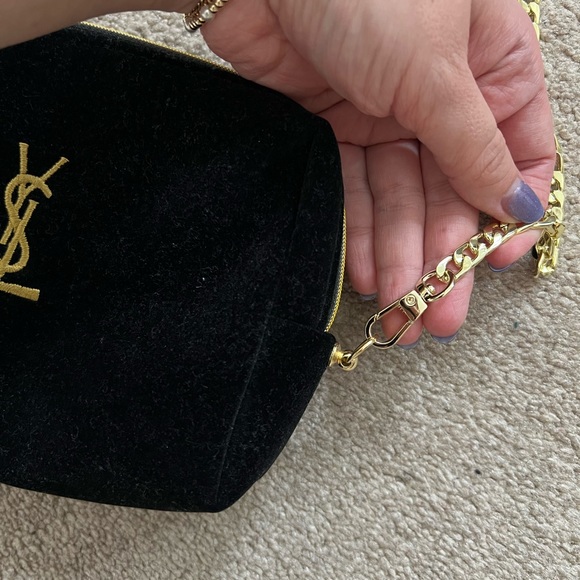 YSL Velvet Crossbody Pouch - Picture 10 of 11